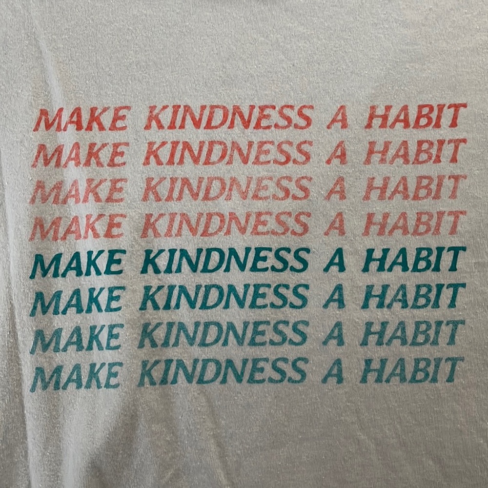 Make kindness a habit tshirt - Picture 2 of 3